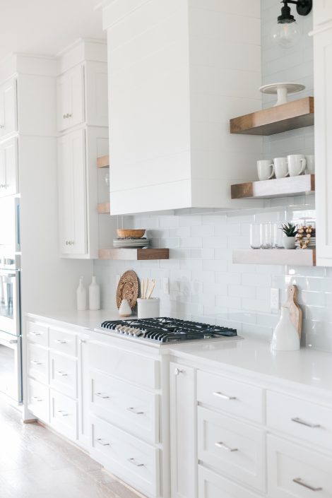 Styling Open Shelving in the Kitchen